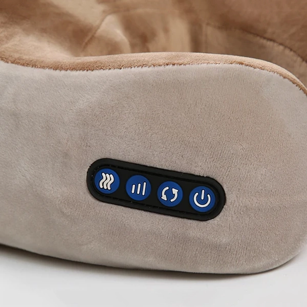 Oreiller De Voyage Massant Pour La Nuque En Forme De U – Image 5